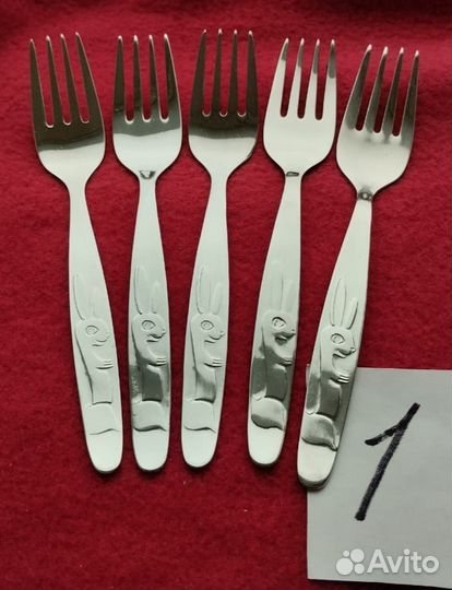 Детские вилки, ложки