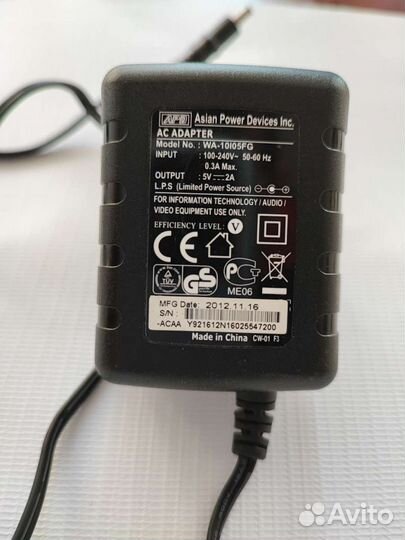 Блок питания 5V - 2А