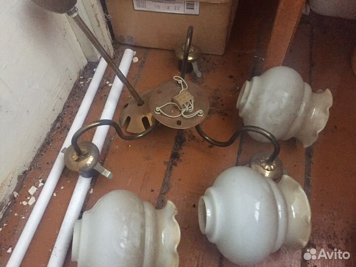 Люстра потолочная бу