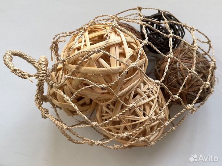 Ротанговые шары декор IKEA