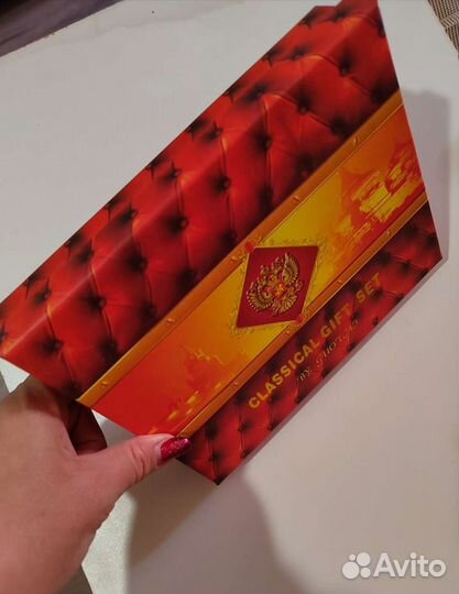 Фляга, рюмки подарочный набор новый