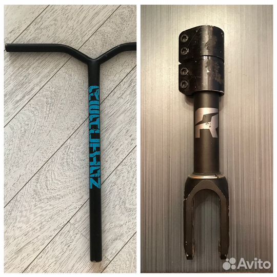 Руль и вилка для самоката Reaction Stunt