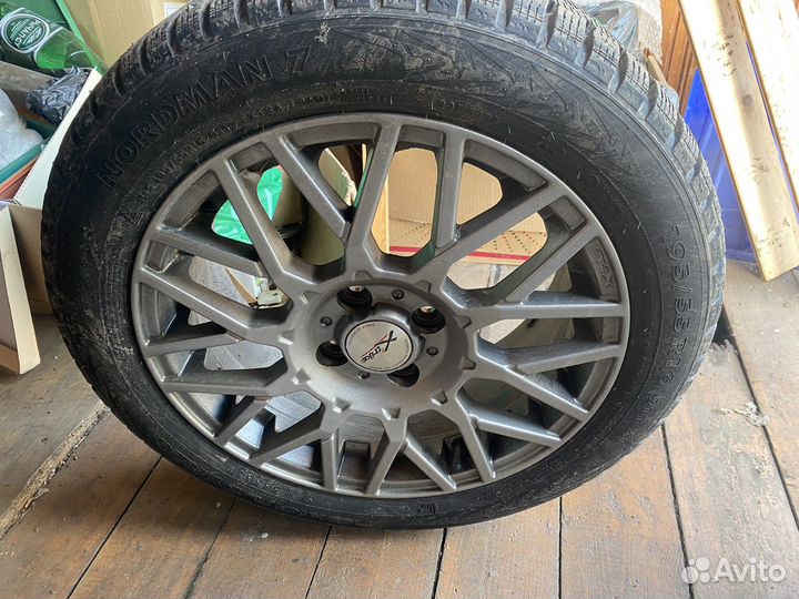 R16 Nokian Tyres Nordman 7 195/55, PCD 4x100 DIA 20