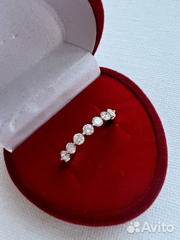 Кольцо из белого золота с бриллиантами объявление продам