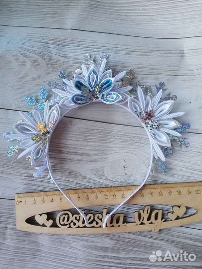 Снежинка корона