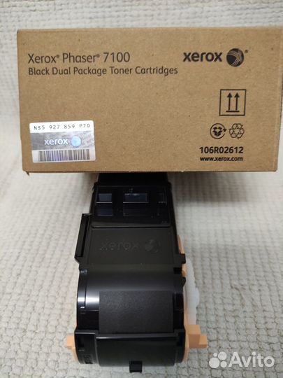 Тонер-картридж xerox 106R02612 чёрный для 7100