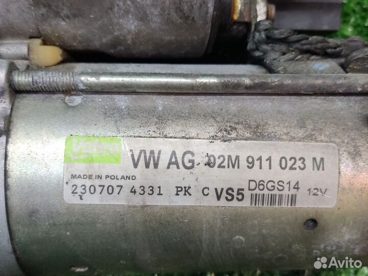 Стартер 2.0 TSI VW Passat B6