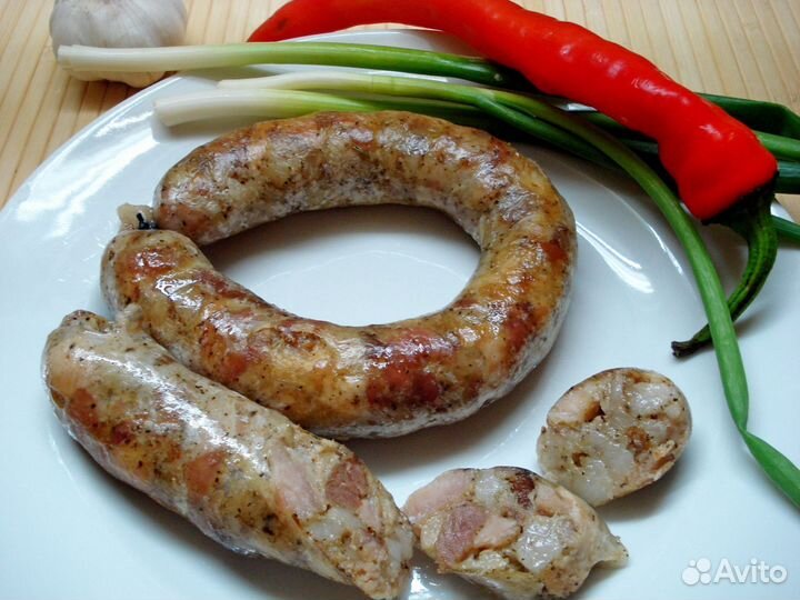 Колбаса для жарки из рубленого мяса