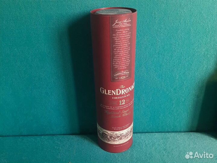 Туба тубус для бутылки Виски GlenDronach Original