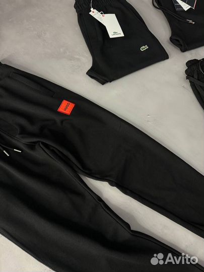 Спортивные штаны Tommy Hilfiger темные LUX