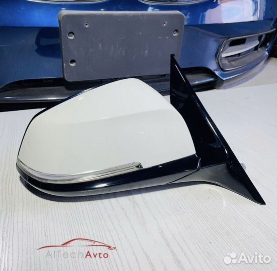 Зеркало боковое правое BMW 335 F30. Shadow-line