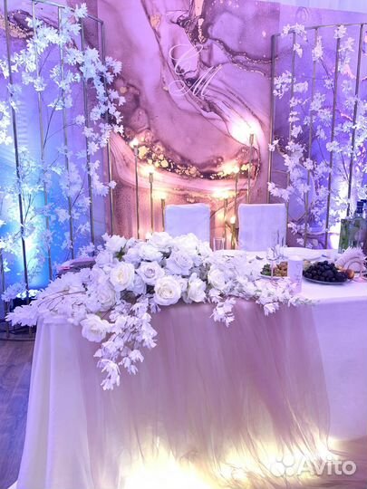 Свадебный декоратор, свадебное оформление зала