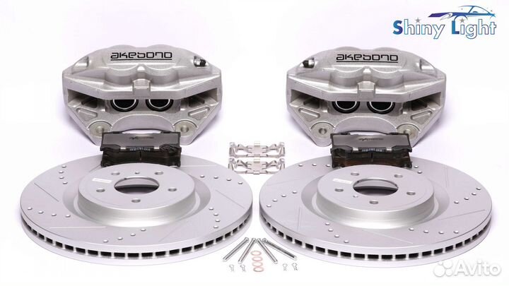 Комплект тормозов 355*32 Akebono для Infiniti