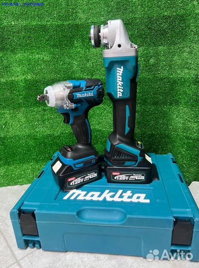 Makita 2в1 Гайковерт+Болгарка (Арт.24859)