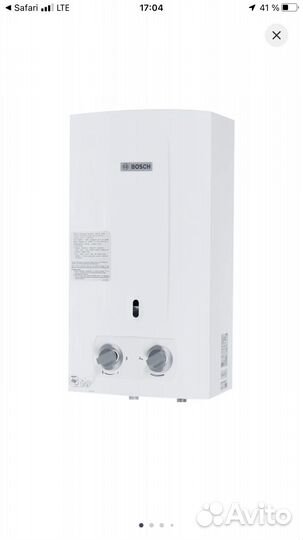 Газовая колонка Bosh W10