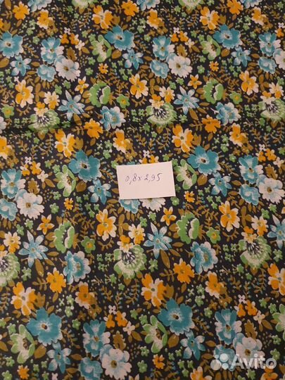 Отрезы ткани из СССР (сатин, бязь)