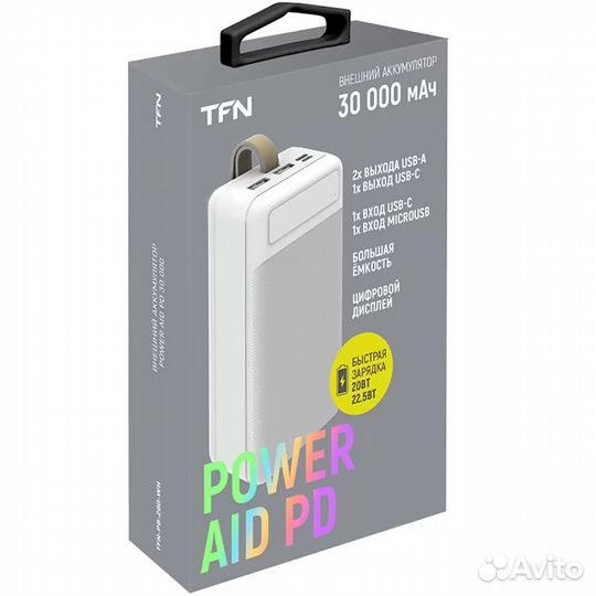 Повербанк 30000 power AID PD, зарядный блок