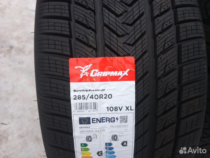 Gripmax SureGrip Pro Winter 255/45 R20 и 285/40 R20 108V