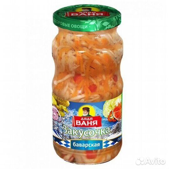 Закусочка Дядя Ваня Баварская 460г
