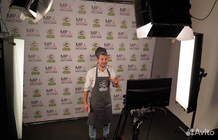 Аренда хромакейной вебинарной студии. Трансляции