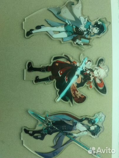 Фигурки по аниме/геншин/13 карт