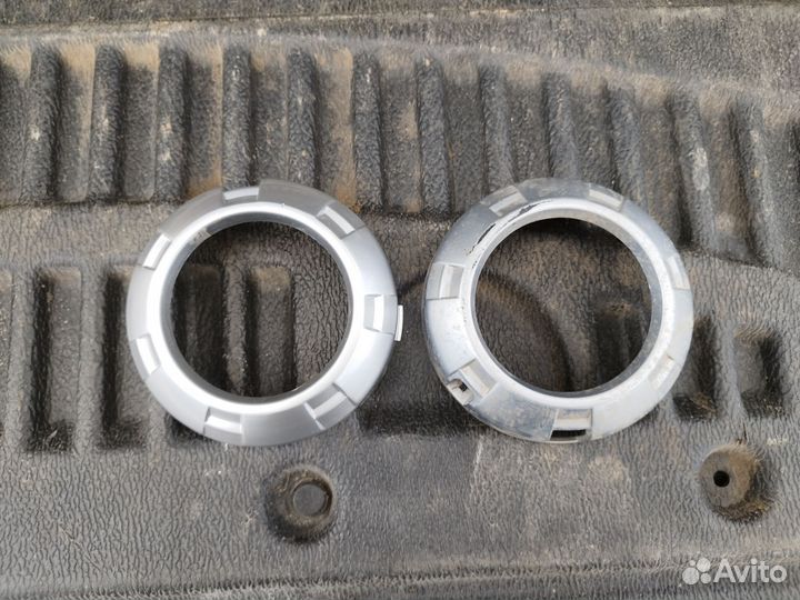 Накладки противотуманных фар на Mitsubishi l200