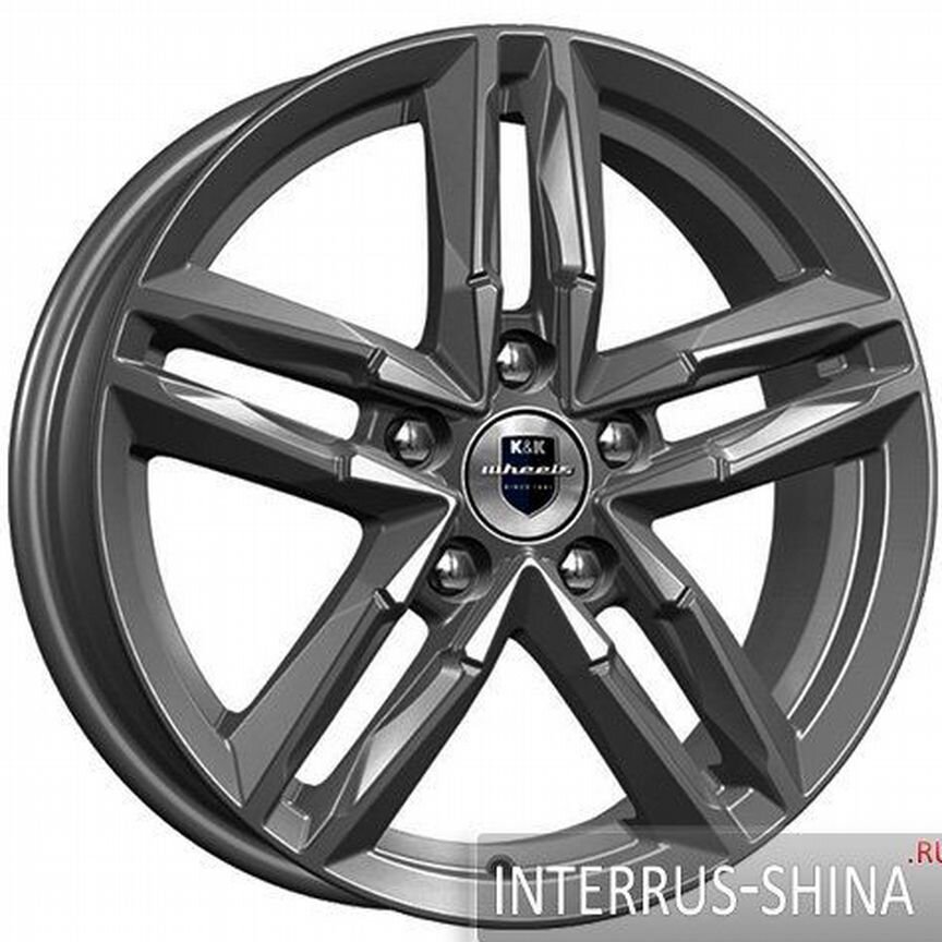 Диски K&K Sayan 6x16 5x110 ET45 D63.3 Дарк платинум
