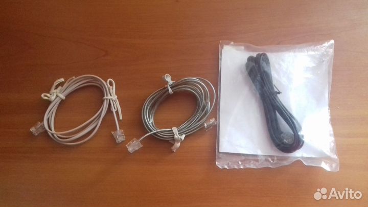 Сплиттеры, телефонные провода, розетки, кабель COM