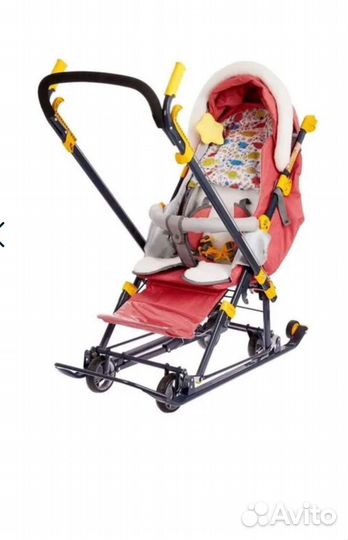 Санки коляска ника 7 3