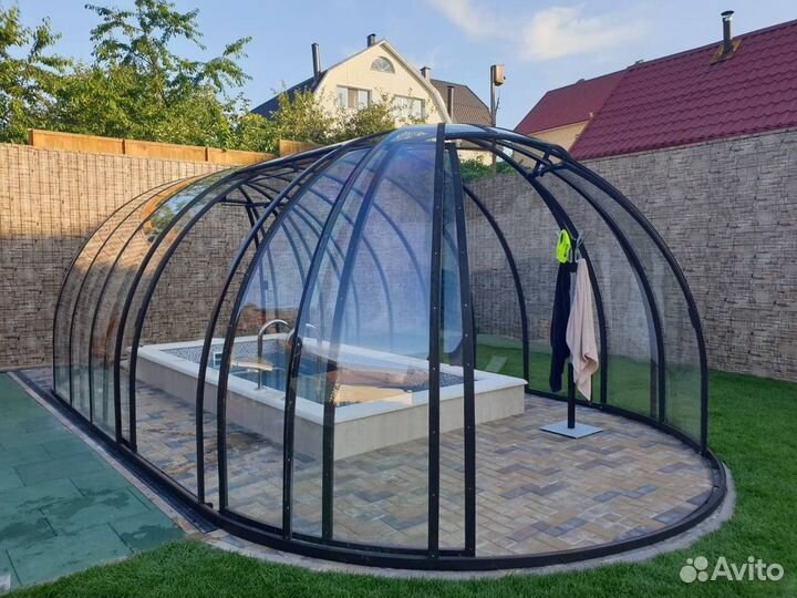 Купол для бассейна. Павильон для бассейна