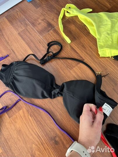 Купальники слитные и раздельные бандо, бикини и др