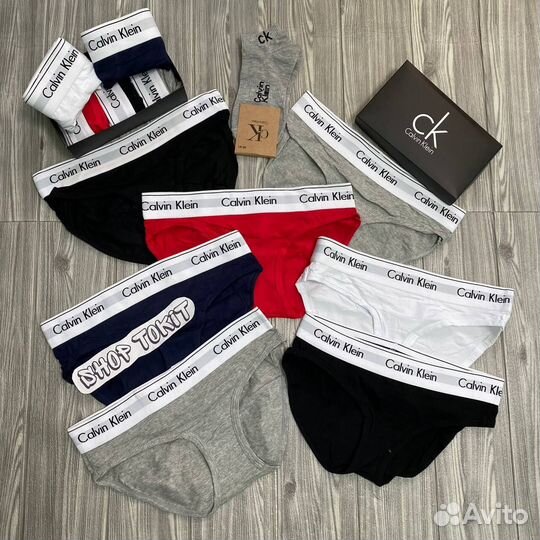 Трусы Женские Calvin Klein + носки