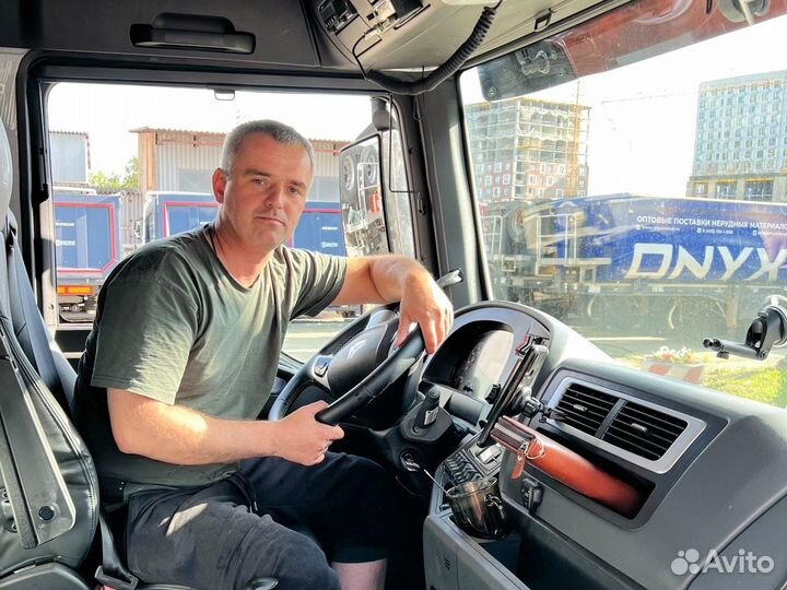 Водитель тонара / самосвала. Категория С Е. Вахта