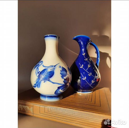 Ваза для цветов СССР / кувшин, ретро, винтаж