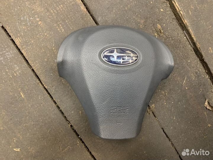 Subaru Tribeca B9 подушка безопасности в руль