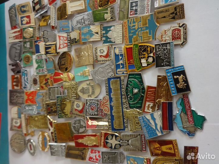 Значки города