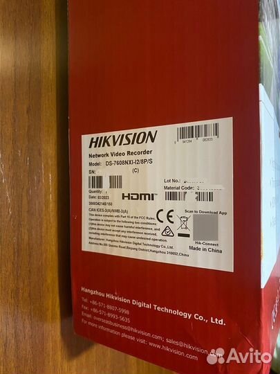 Hikvision DS-7608NXI-I2/8P/S