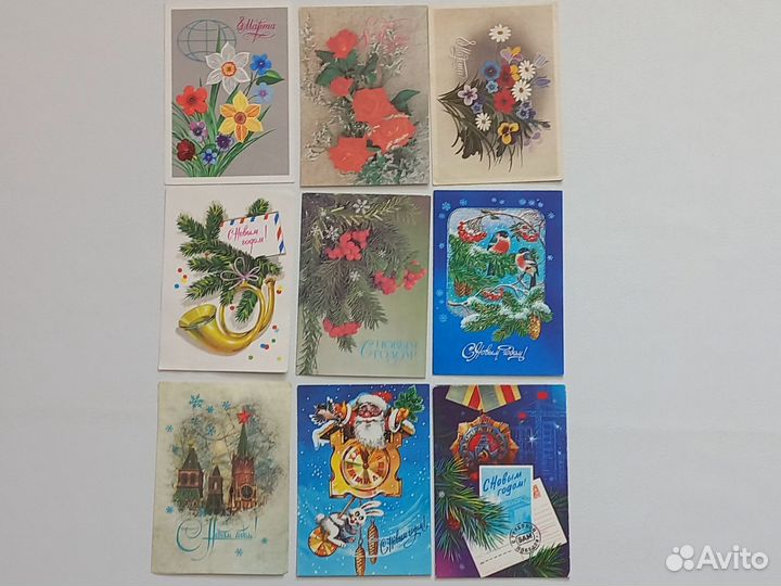 Открытки советские СССР