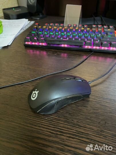 Игровая мышь steelseries rival 100