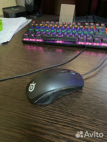 Игровая мышь steelseries rival 100