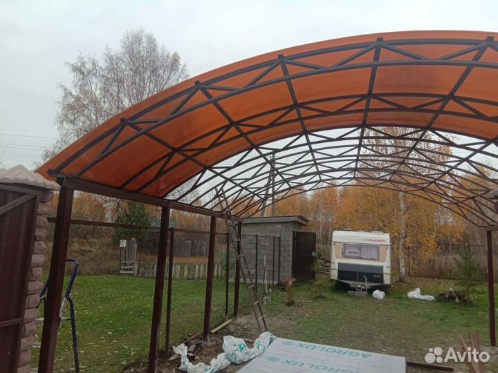 Навесы из поликарбоната