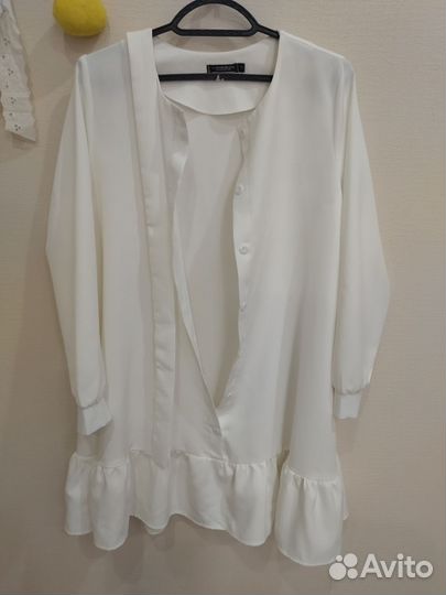 Платье белое