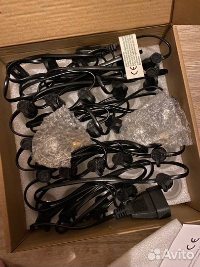 Гирлянда уличная с фонариками