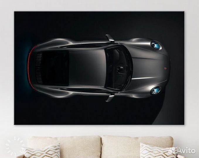 Топовые картины на холсте 3D Sports Car Самара