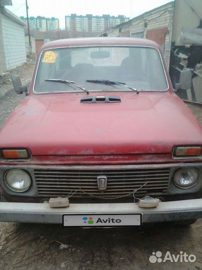 LADA 4x4 (Нива) 1.7 МТ, 1994, битый, 183 700 км