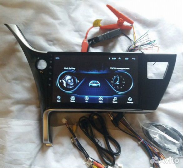 Штатное головное устройство Toyota Corolla 2018+