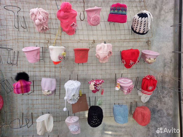 Шапки вязаные детские