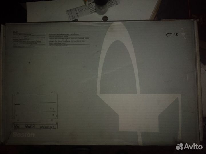 Усилитель автомобильный Boston Acoustics GT-40