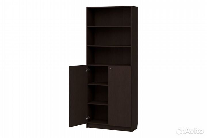 Стеллаж Вилли 202-80 с дверями 97