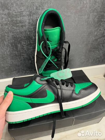 Jordan 1 low green оригинал